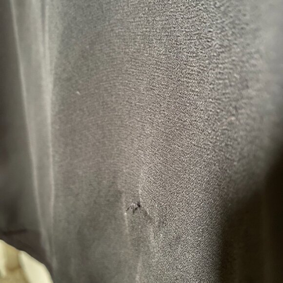 Black Sleeveless Blouse with Zipper — Black Stone Capsule (S) - Picture 6 of 6